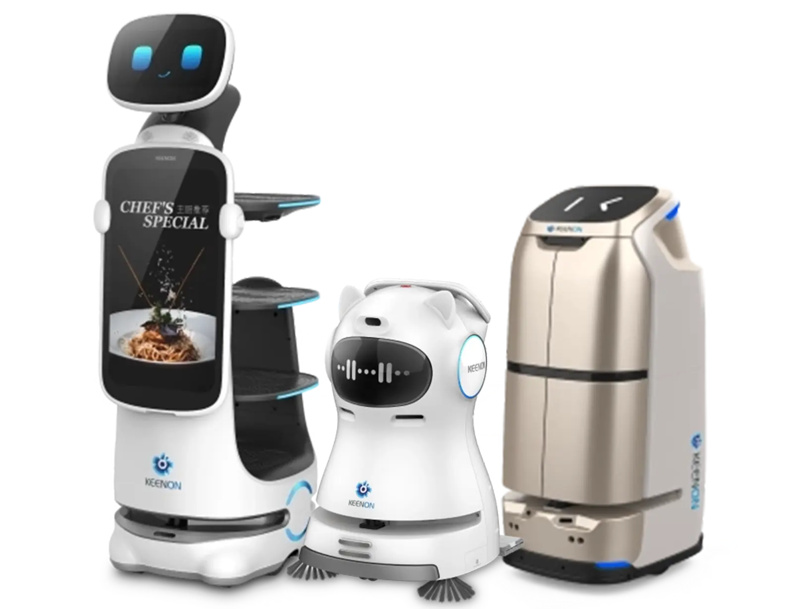 robomatik keenon roboti za restorane, hotele, fabrike i robot usisivač